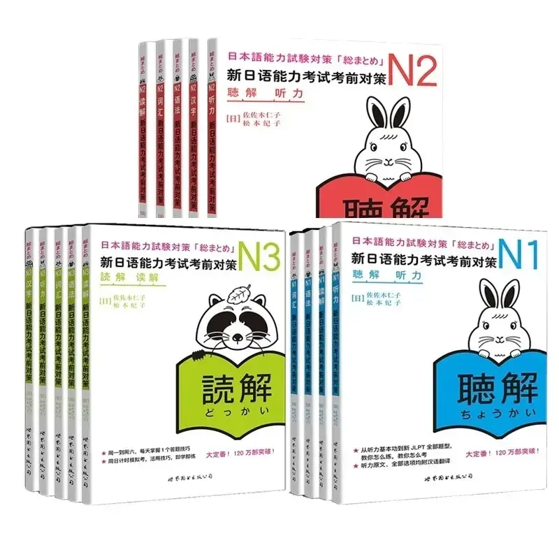 

Countermeasures Before The New Japanese Proficiency Test JLPT BJT N1/N2/N3 Study Book Business Japanese Textbook Language Books
