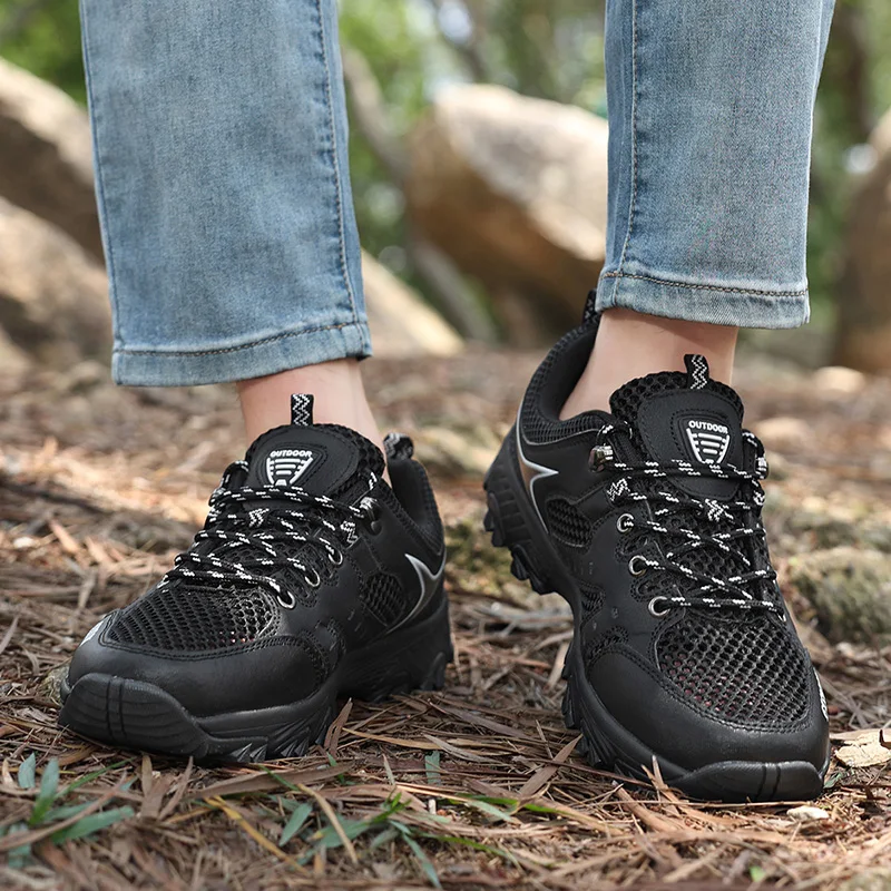 Men's Shoes Mesh Outdoor Hiking Shoes 6
