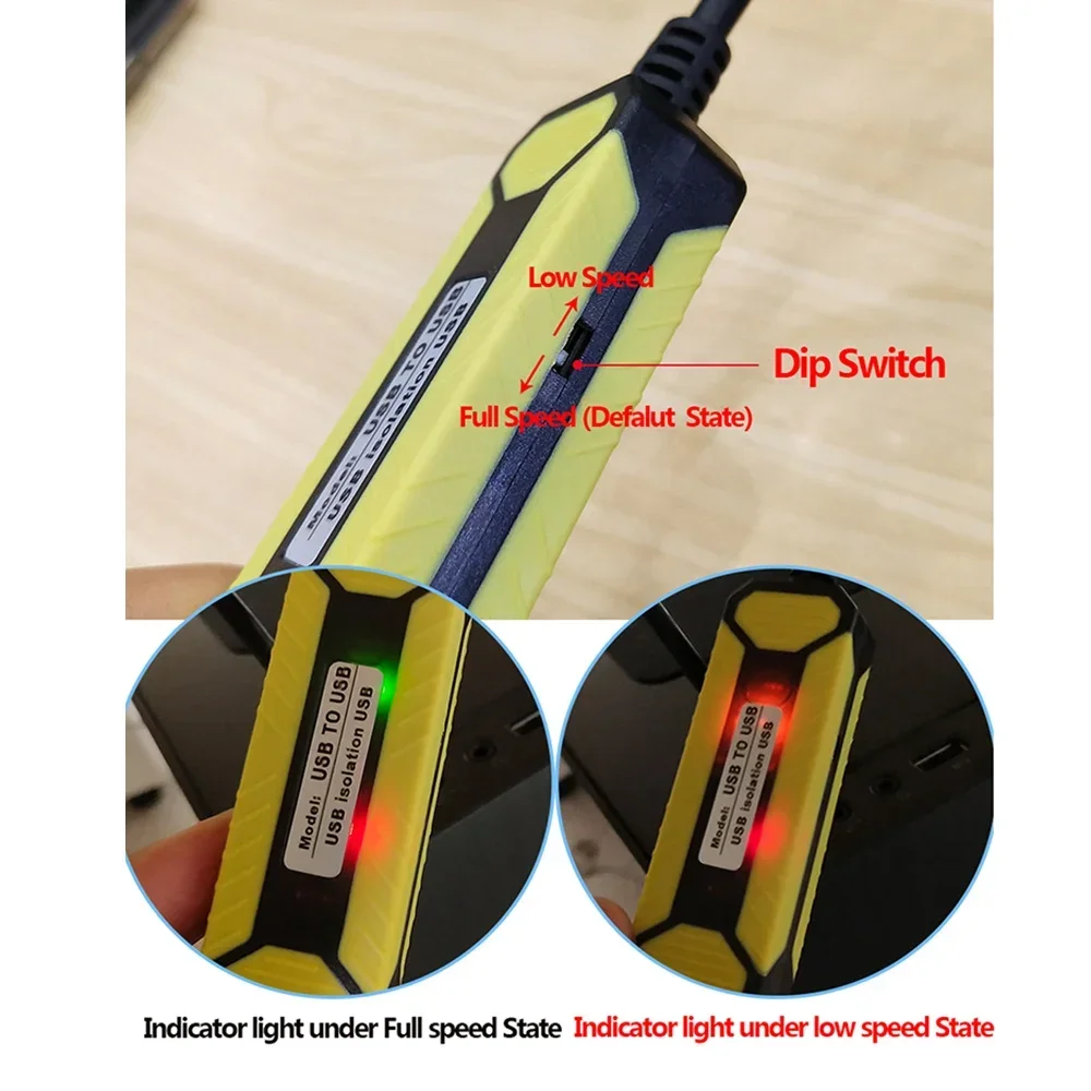 USB 아이솔레이터 ADUM3160 USB to USB 아이솔레이터, ADUM4160/3160 모듈, 풀 스피드 저속 산업용 USB2.0 PLC CNC 업그레이드, 1500V