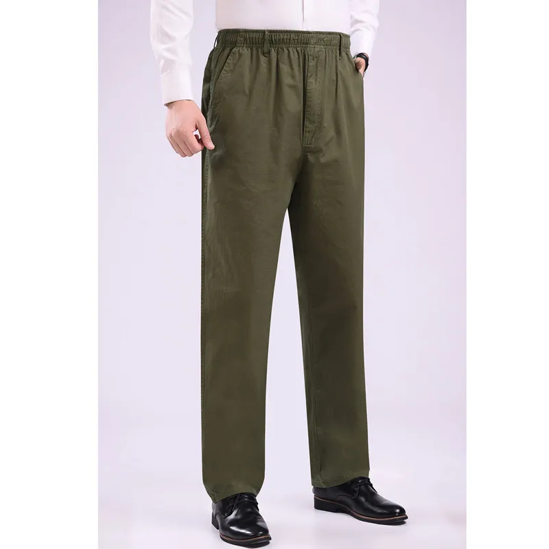 Fashion2022SummerCasualThinElasticWaistElderlyFatCottonLoose