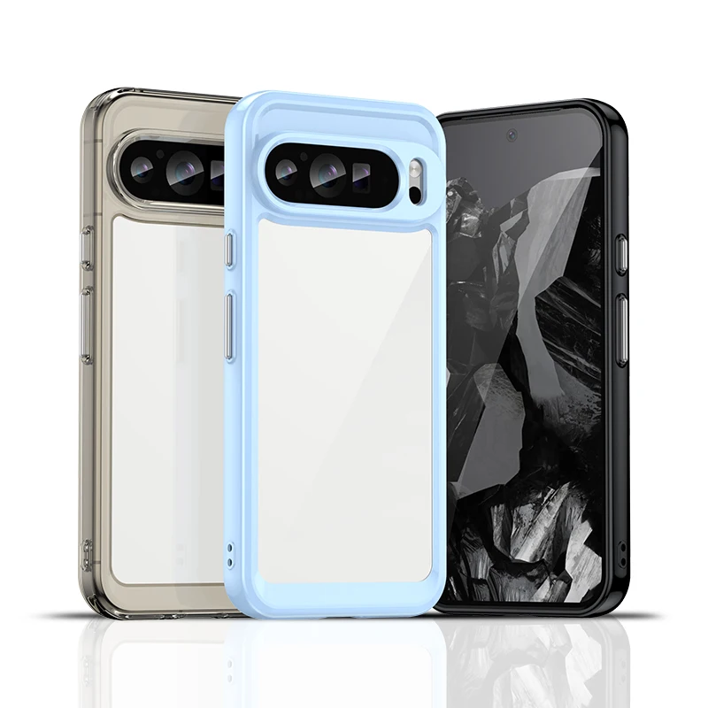 Transparent Colorful TPU Protective Case with Clear Design
