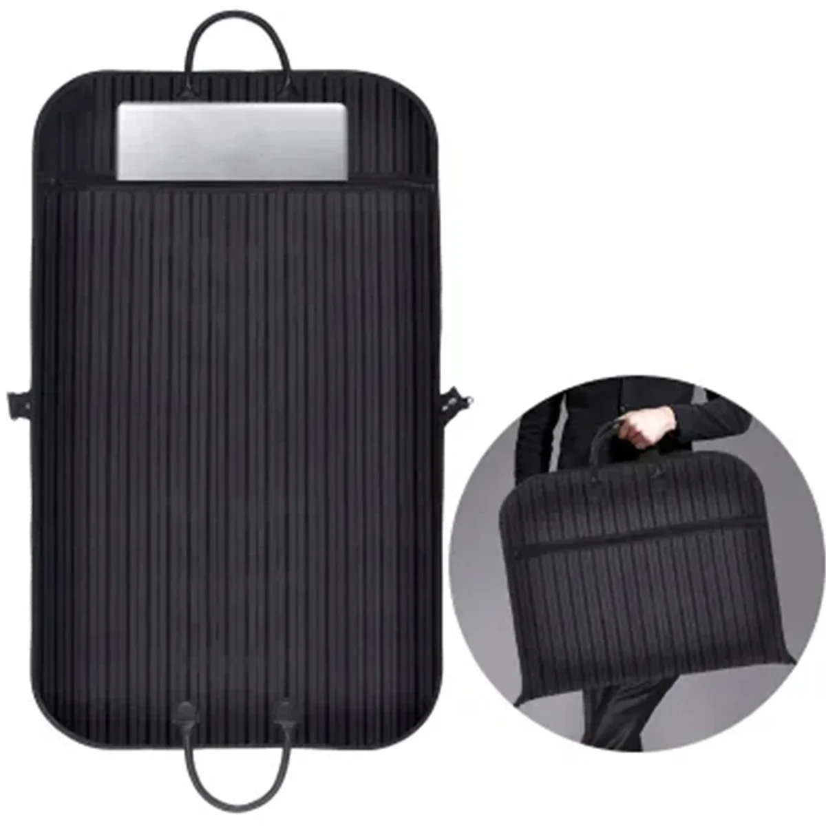 Garment Bags Breathable Washable Garment Covers Bag Portable Reusable Suit Bag Dustproof Clothes Cover Oxford Cloth Suit