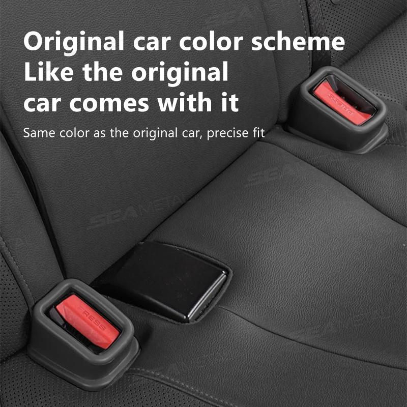 BLALION 2PCS Car Seat Belt Slot Fixer Safety Belts Lock thumbnail 7