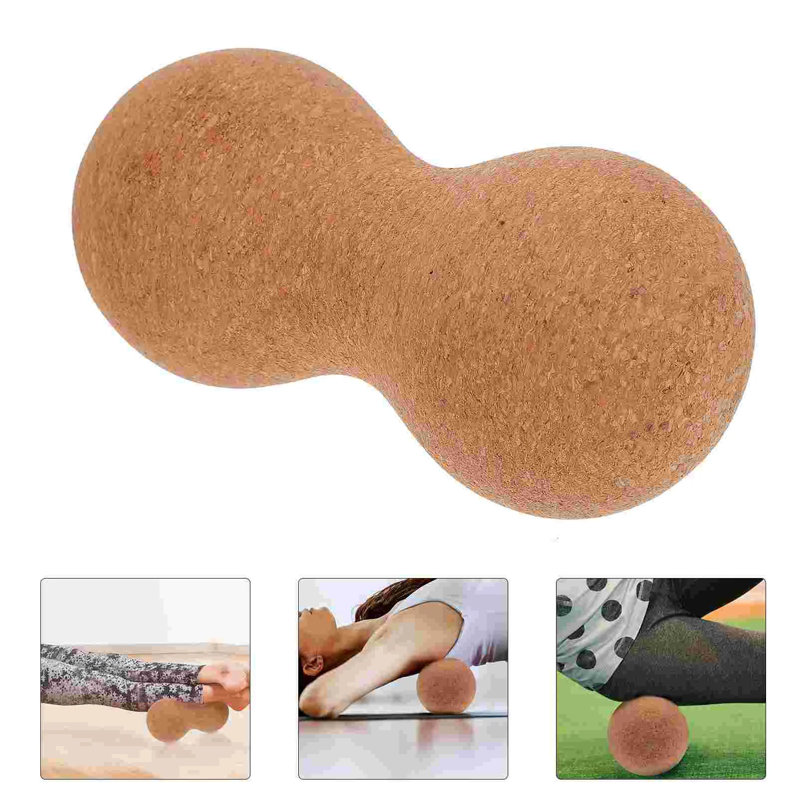 

Massage Double Ball Peanut Deep Tissue Massager Dual Tool Foot Neck Hockey Shape Roller Lacrosse