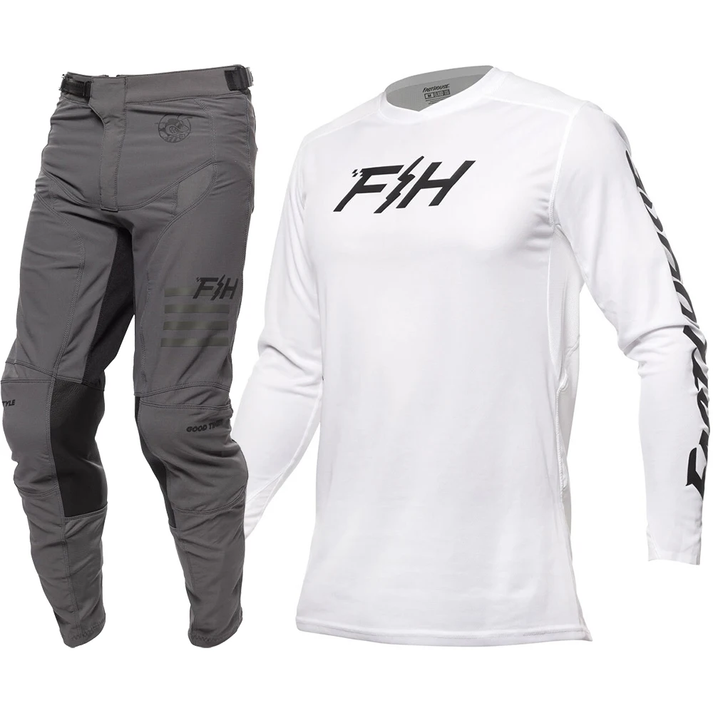 fh Moto MX Motocross Gear Set Dirt Bike ATV Motorcycle Combo