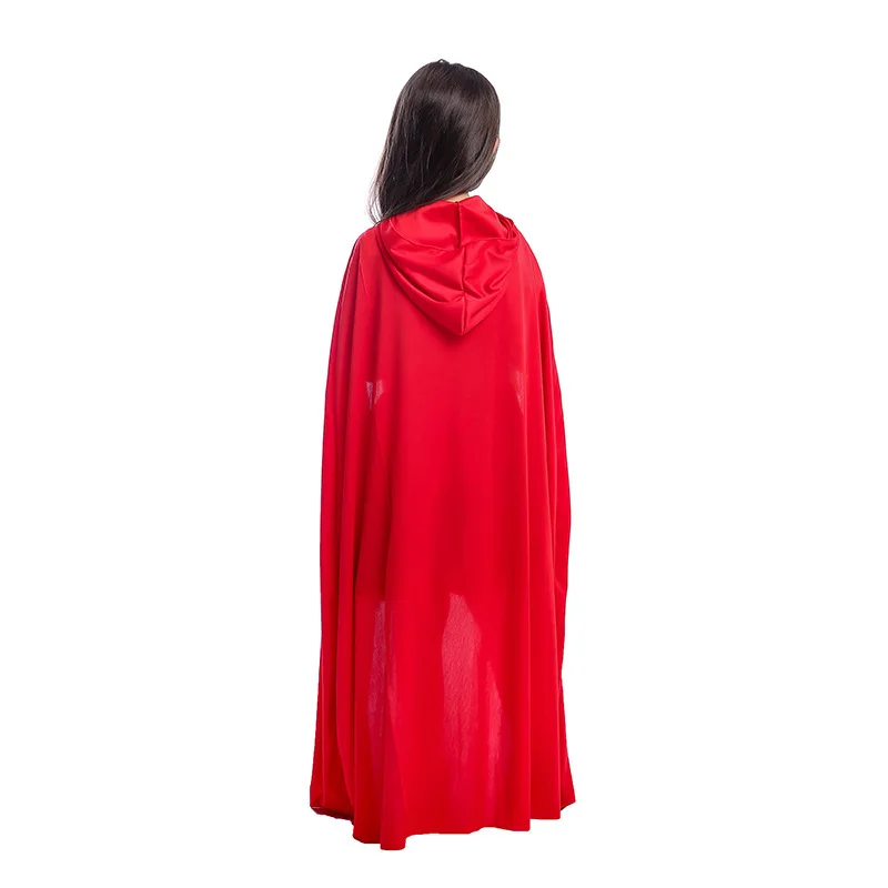 Girls Cute Little Red Ridding Hood Cosplay Fancy Dress Fairy Tales