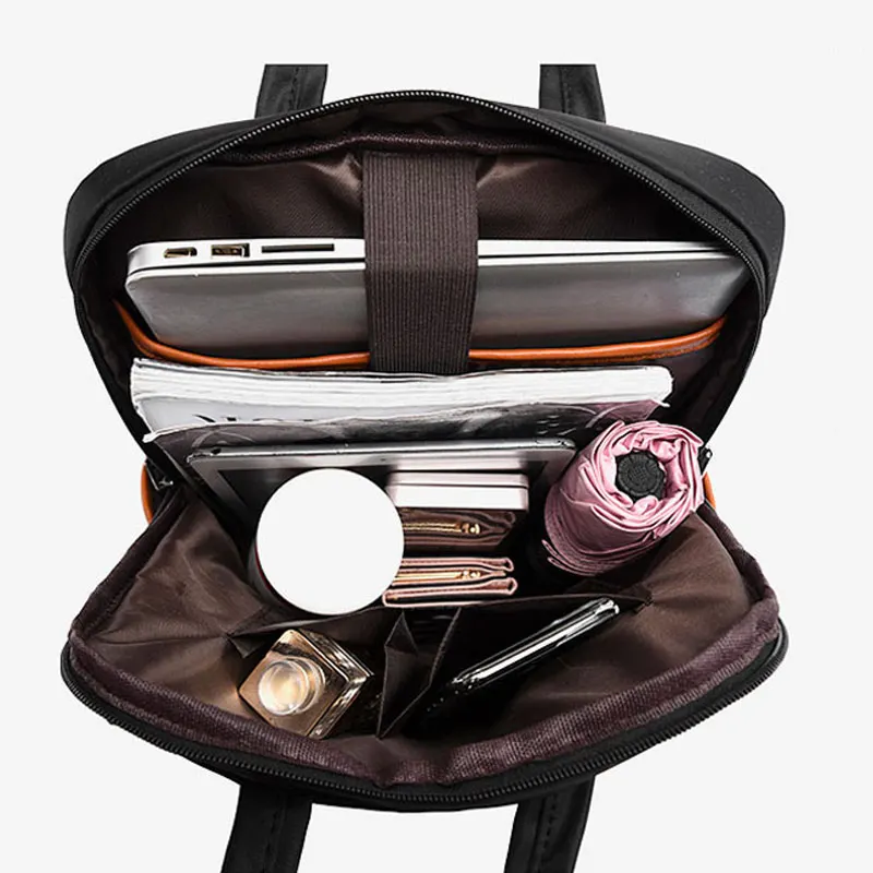 Ultra thin backpack for laptop new oxford cloth travel bag women fitness computer bag