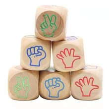 

Board Game Dice Stone Rock Paper Scissors Finger Guessing Kids Adults Party Family Entertainment Juegos Para Niños 5 7 8 10 Años