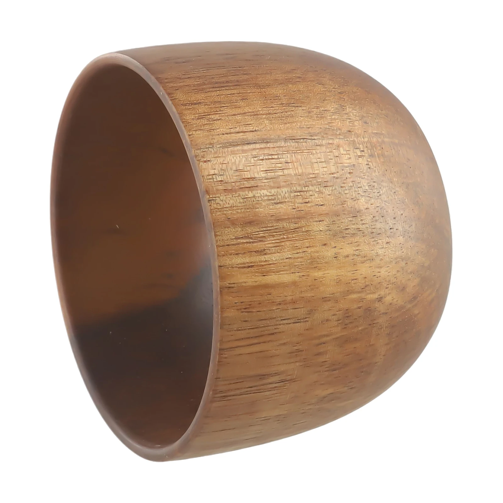 

1pc Natural Wooden Salad Bowl Rice Soup Bowl Fruit Salad Bowl Food Container Bowl For Kids Tableware Kitchen Utensils Tableware