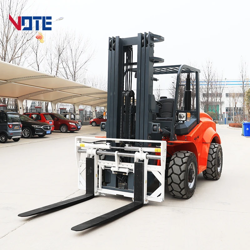 High Quality Rough Terrain Forklift 3.5 Ton Fast Delivery New Diesel Forklifts Factory Directly Sale Off-road Forklifts - Image 4