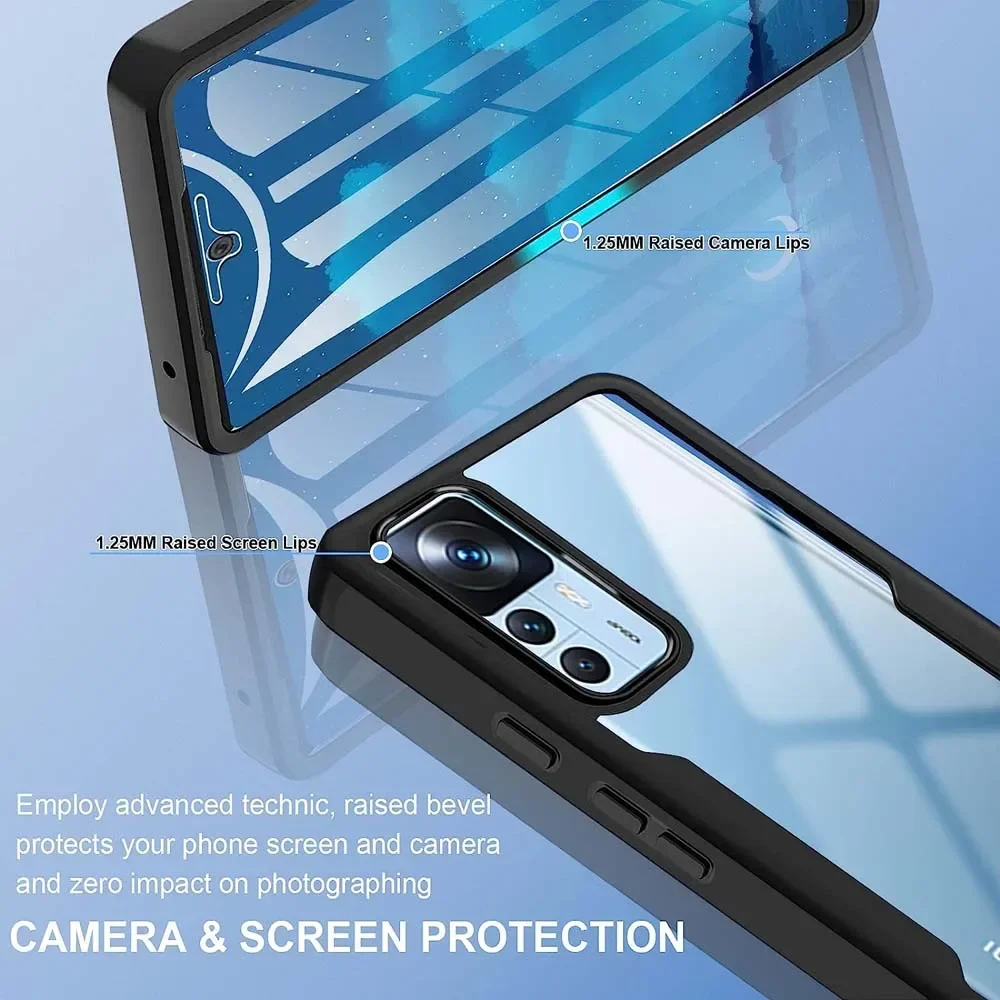 Premium 360° Full Body Shockproof Phone Case with Double-Sided Screen Protection