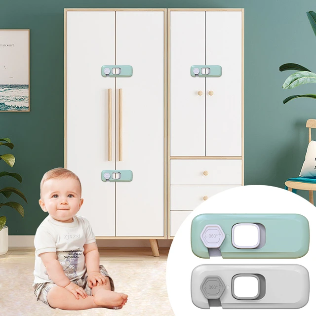 Cabinet Locks Straps Baby Safety Lock  Child Safety Locks Drawers - Baby  Safety Lock - Aliexpress