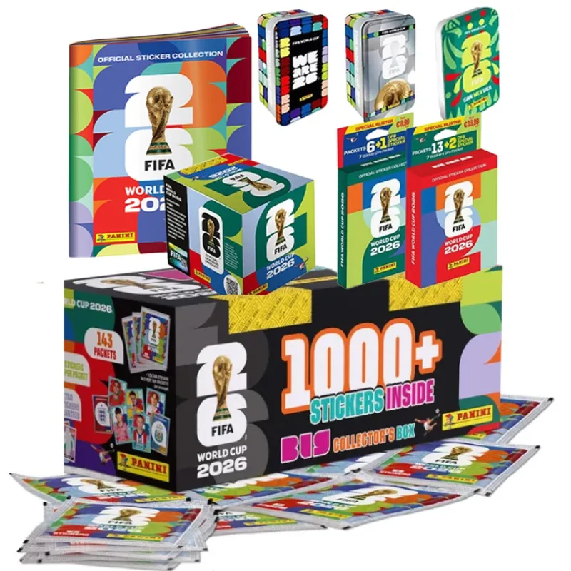 Genuine 2026 FIFA Panini World Cup Sticker Collection International Version Ver…