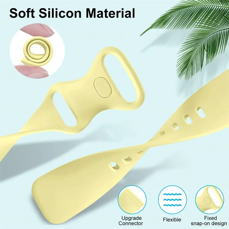 Waterproof Silicone Sport Strap for Smartwatches - Soft and Durable Bracelet Accessory