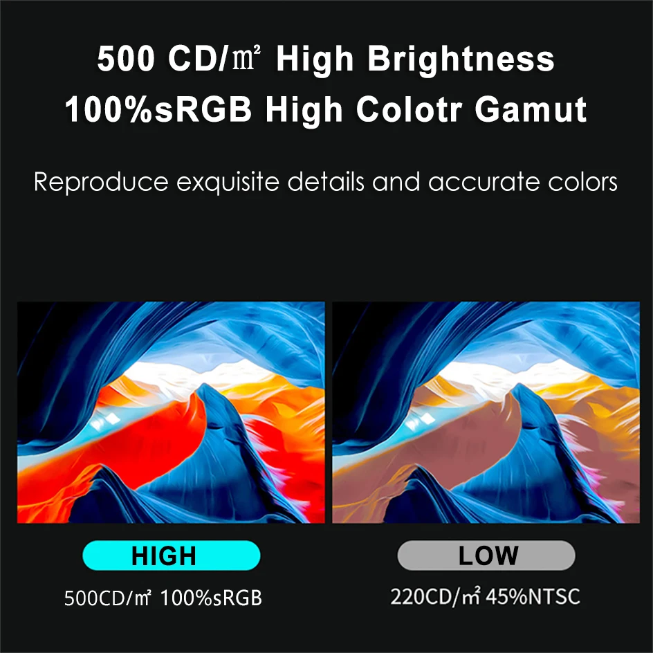 PC Ʈ Xbox PS4/5 ġ ̹ ÷, 17.3 ġ 4K ޴ , 3840x2160P HDR 500Nit  Ŀ, 60Hz IPS ũ