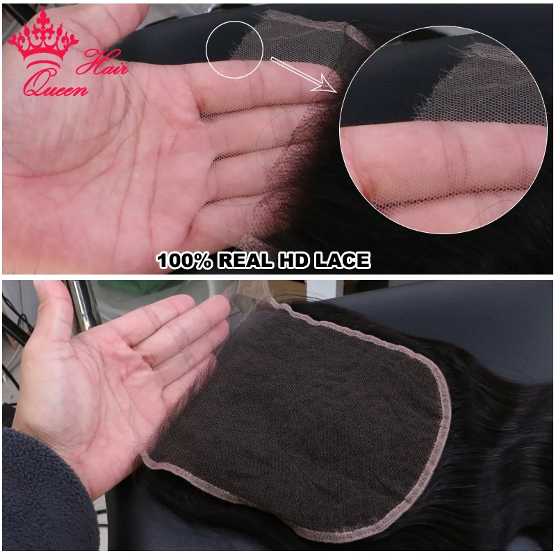HD Lace Invisible Closure 6x6 5x5 4x4 Brazilian Virgin Hair Body Wave Human Raw Hair