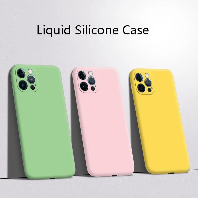 Elegant Fine Hole Silicone Matte Phone Case - Soft Protective Bumper Back Cover