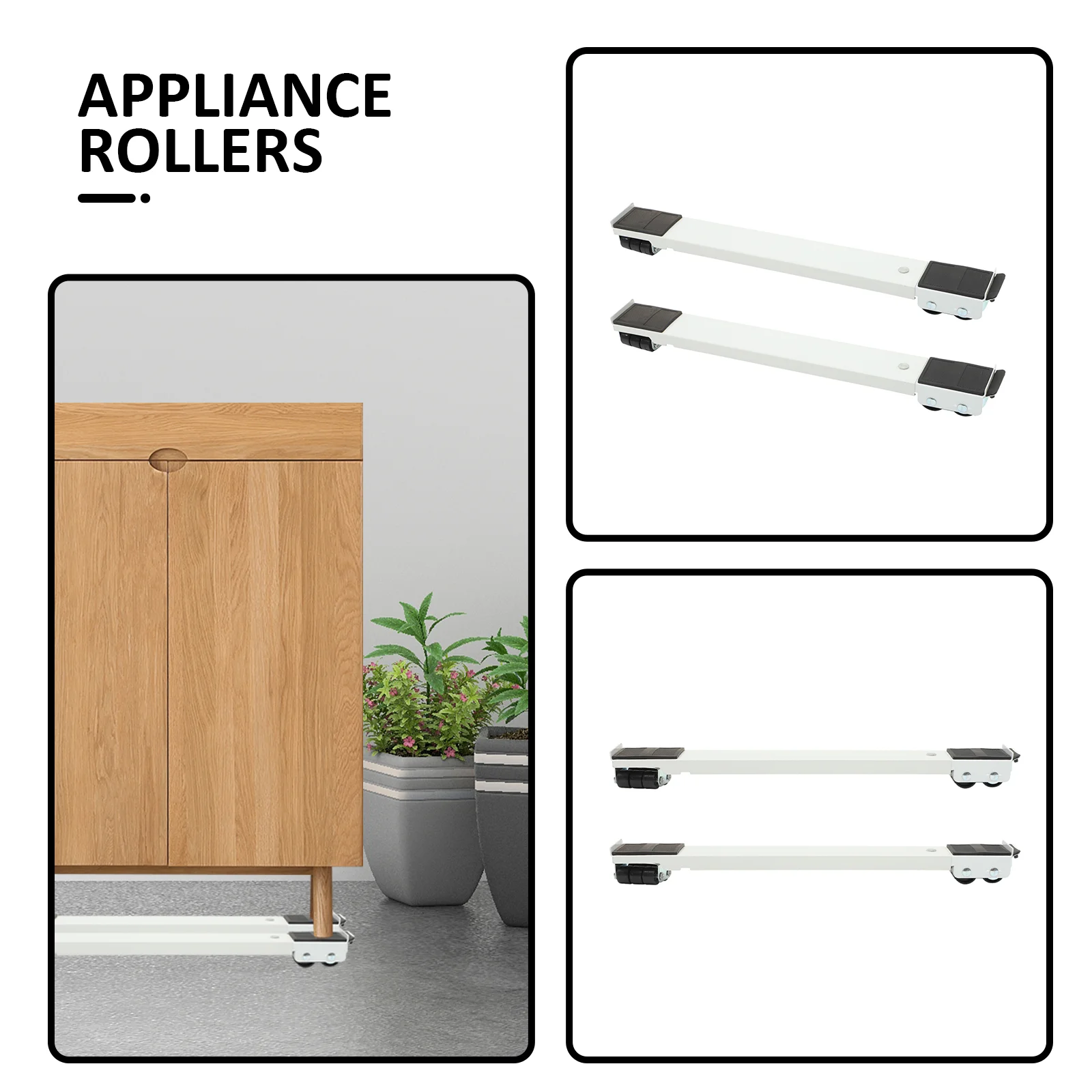 Appliance Dolly Machine Washing Rollers Wheels Stand Mobile Movers  Furniture Washer Base Roller Fridge Moving Sliders Easy Dryer - AliExpress