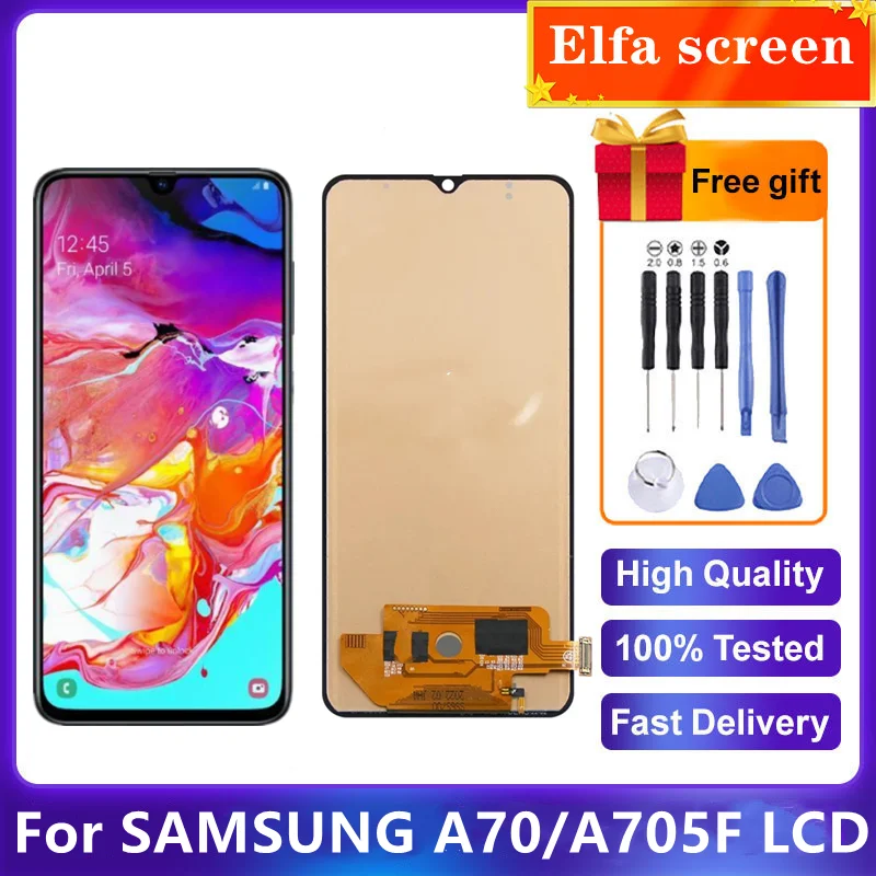 

Original for Samsung Galaxy A70 2019 LCD Display Touch Screen Digitizer Assembly For Samsung A705 A705F SM-A705F A705DS