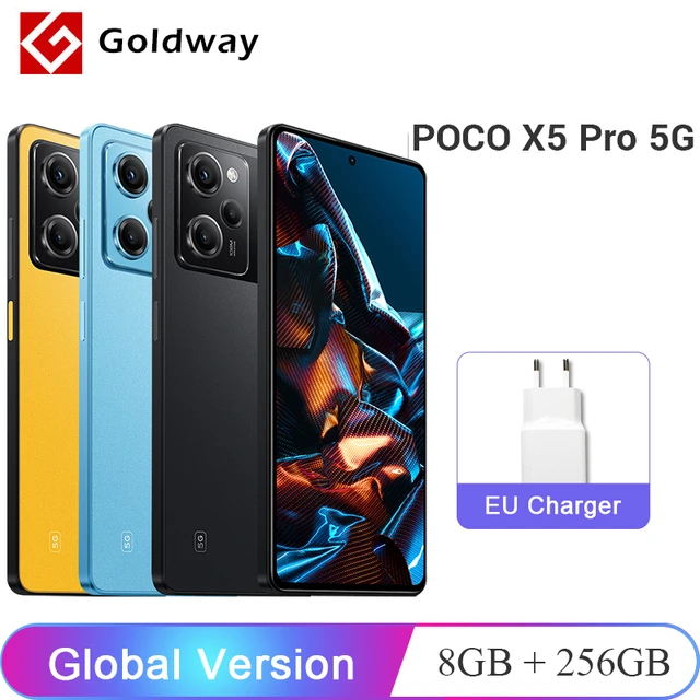 POCO X5 Pro 5G Global Version 8GB 256GB Snapdragon 778G 120Hz FHD+ AMOLED  DotDisplay 108MP Camera