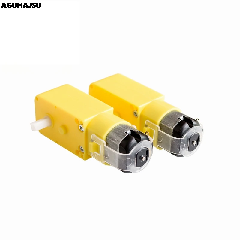 2Pcs Tt Motor 130Motor Smart Car Robot Gear Motor Per Arduino Dc3V-6V Dc Gear Motor Intelligent Car Chassis Four Drive Car Hot