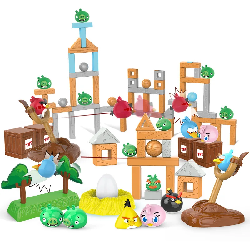 Angry Birds Construction Blocks | Angry Birds Battle | Angry Birds Toys | Angry  Birds Pig - Blocks - Aliexpress