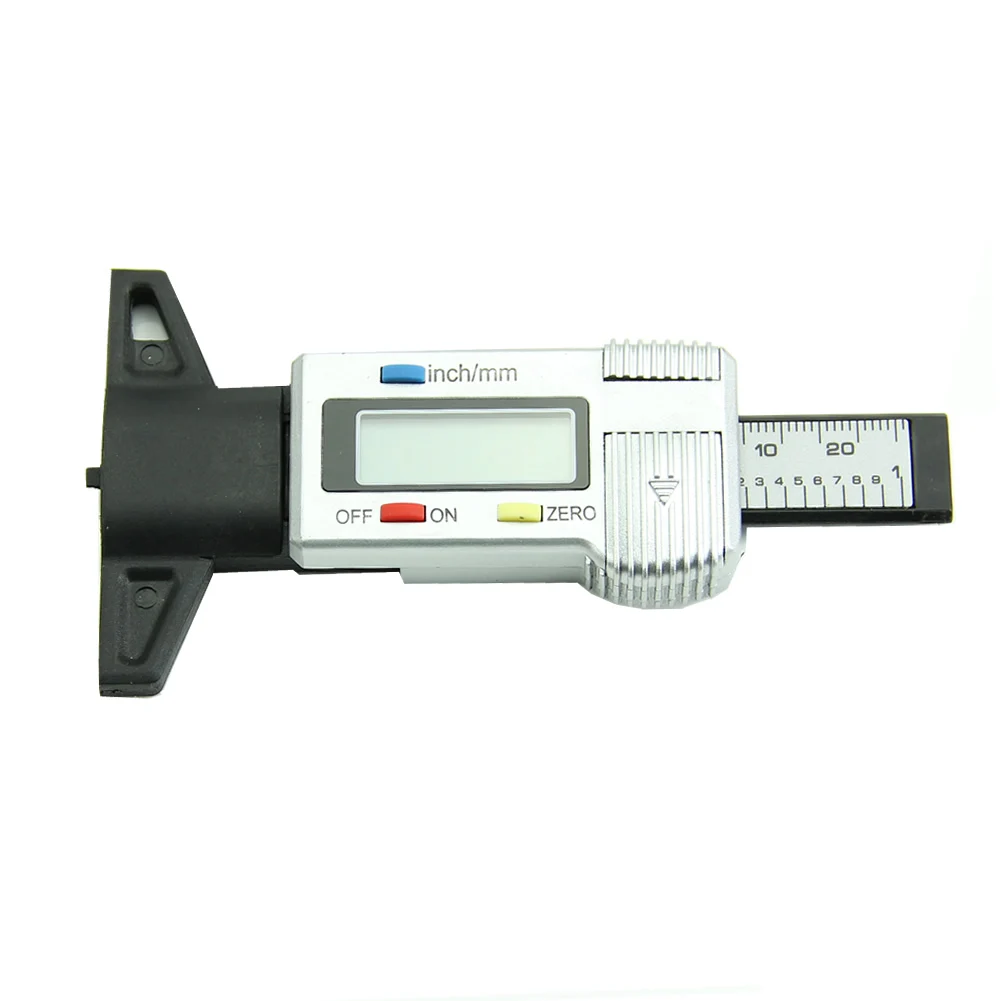 

LCD Digital Car/Van/Motorbike/ Truck Tyre Tread Depth Gauge/Check/Tester Silver