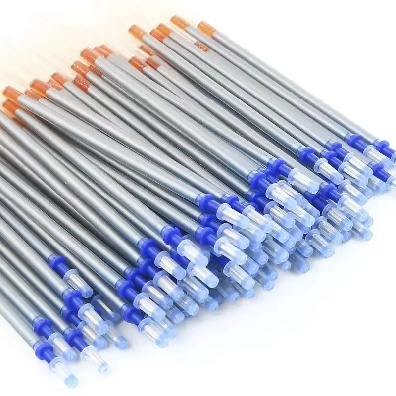 Permanent Marker 50Pcs/lot Silver Refill 1.0mm Fabric Leather Marker Textile Refill Patchwork Marking Eraserable Washable Handle