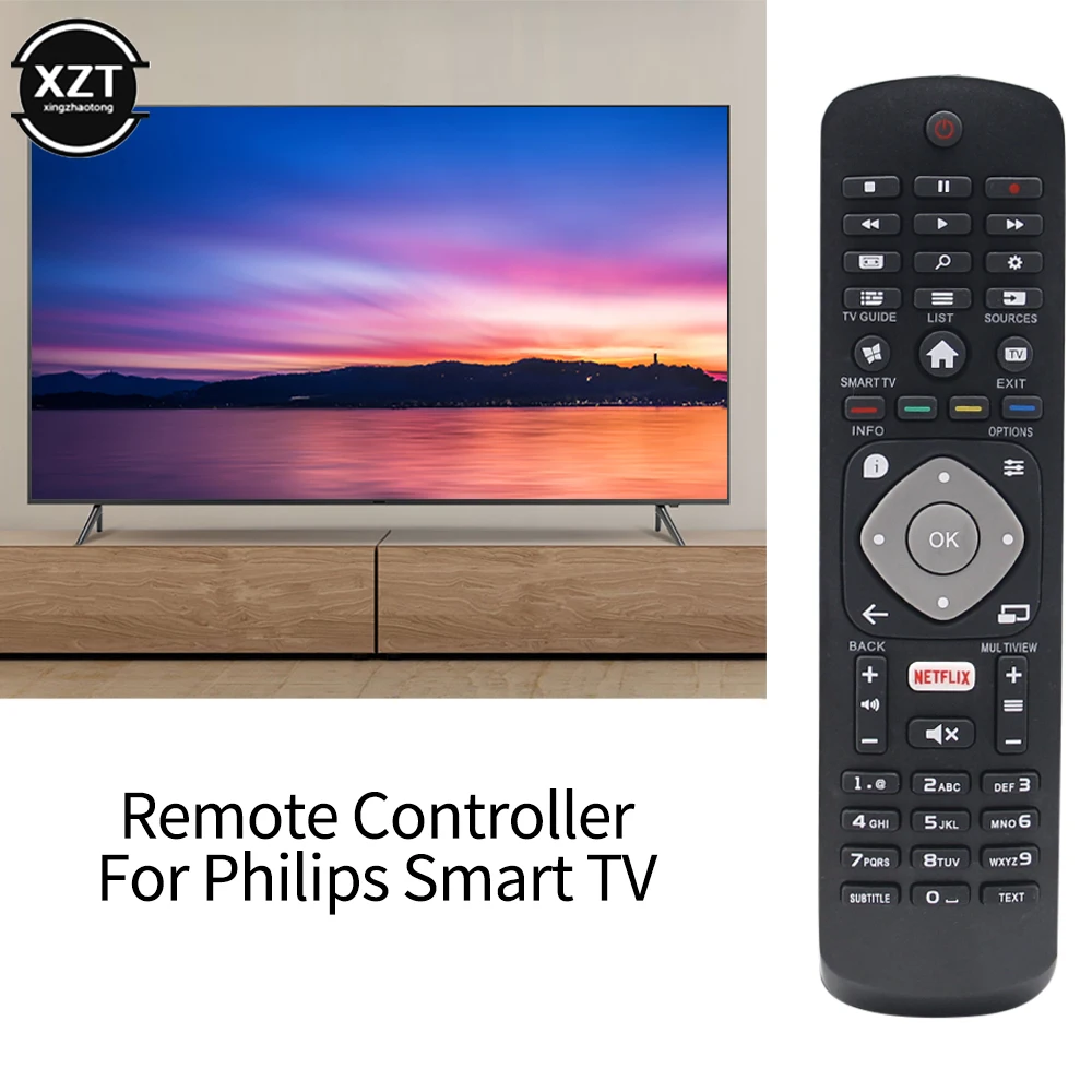 Nuevo control remoto universal reemplazo Philips TV remoto para Philips TV  reemplazo para LCD LED 4K UHD Smart TV remoto