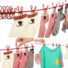 1.8M Outdoor Camping Non-slip stretch clothesline With 12Clips Travel Stretchy Clothesline Sock Line Hanging Laundry Drying Rope 6