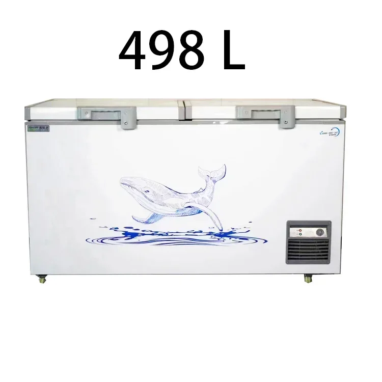 298 Factory Direct Gelato Horizontal Freezer Shopping Mall Chest Deep Freezer Commercial Top Opening Deep