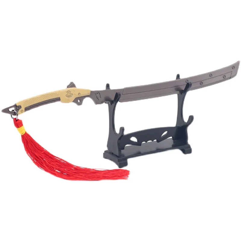 Apex Cosplay Legends Heirloom Ash Legends Cool Knife Metal World Katana Gioco Arma Portachiavi Modello Giocattolo Divertimento Per Bambini Compleanno