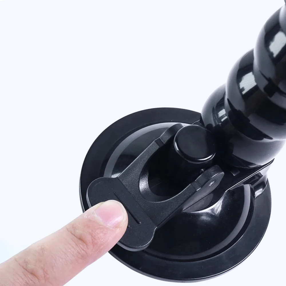 Flexible Gooseneck Extension Suction Cup Mount Car Holder for Gopro Hero 13 12 11 10 Insta360 DJI Osmo for iPhone Samsung Phone
