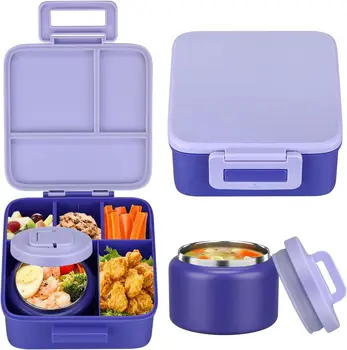 Kids Bento Box With Food Jar 1