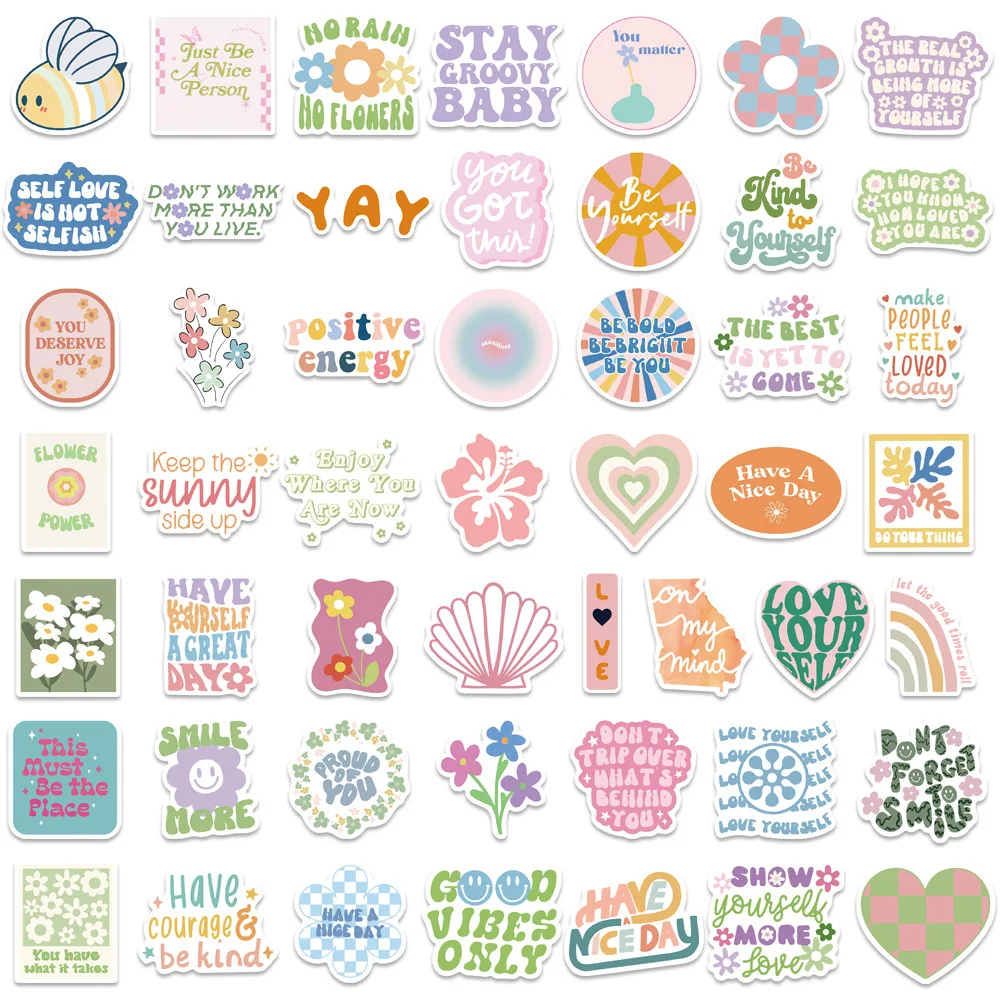 10/50/100pcs pink Inspirational Words Stickers Graffiti VSCO Girls Quotes for DIY Phone Helmet Scrapbooking Laptop Suitcase 3 Sb2ba2e0517e94a08977f6d4a4340b55eX