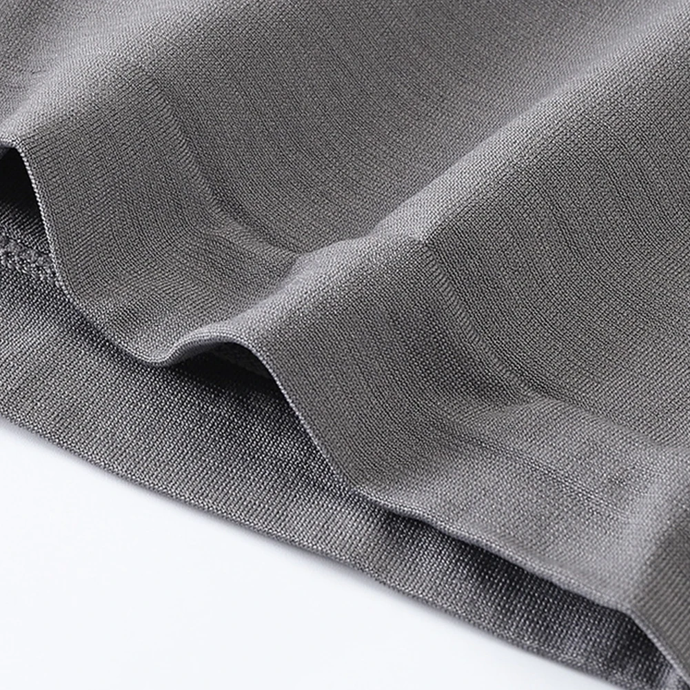 Mens Middle Waist Boxer Shorts Seamless Boxer Briefs Sexy Underwear Trunks Elastic Underpants Plus Size Flat Boxers Breathable