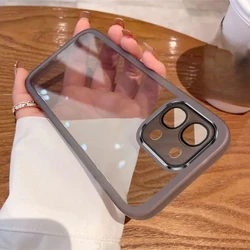 Transparent Silicone Camera Protector Lens Back Cover Case for OPPO A6Pro (Black)