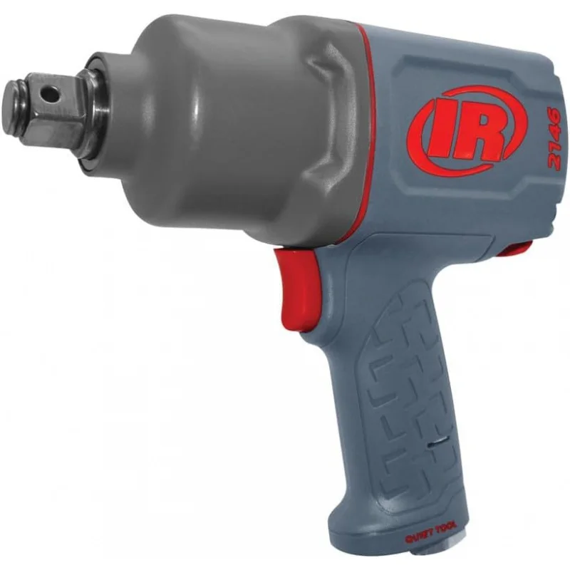 

Ingersoll Rand 2146Q1MAX 3/4-Inch Drive, Air Impact Wrench, Quiet, 2,000 ft-lbs Nut-busting torque, Maintenance Duty, Pistol Gri