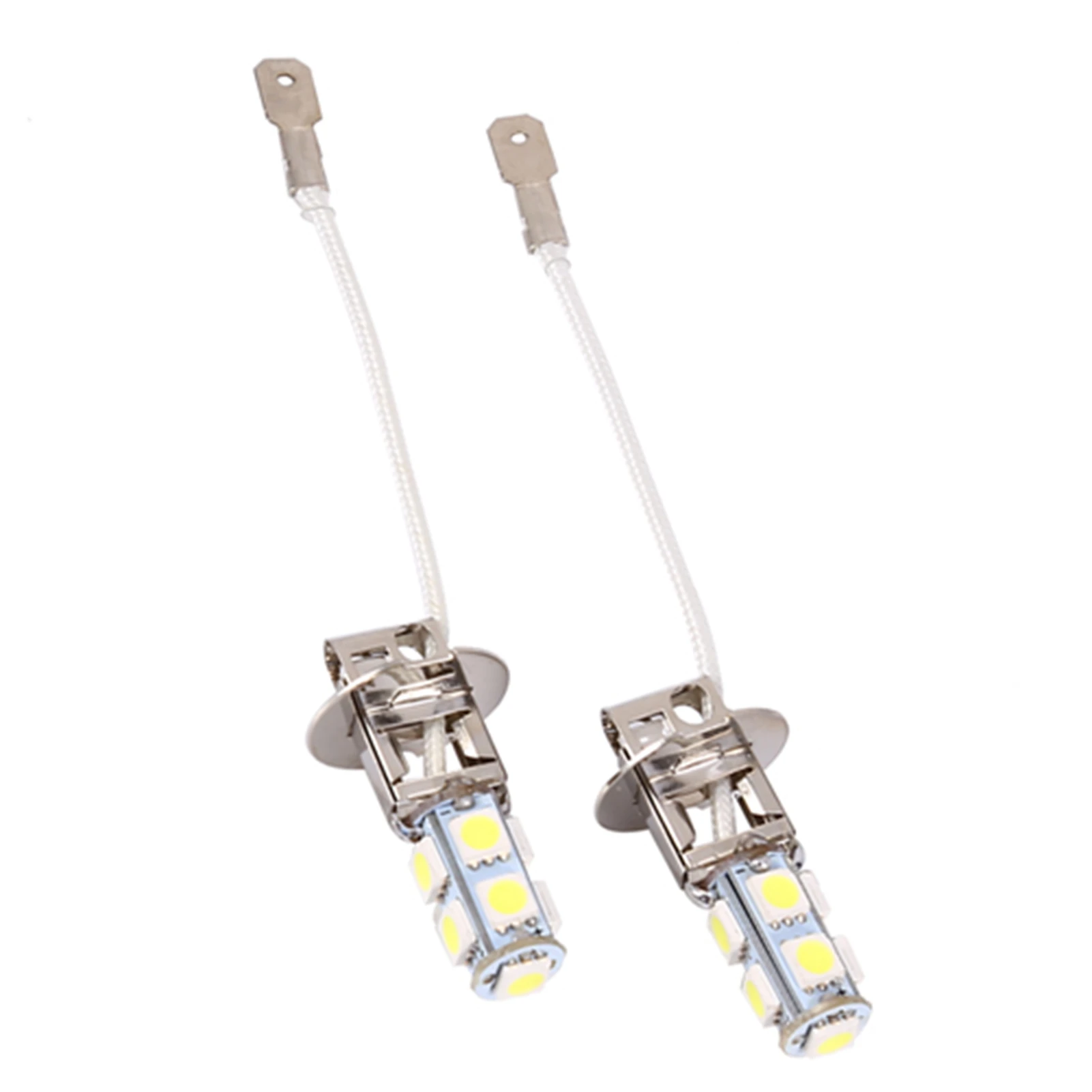 H3 5050 LED Bulbs DC12V Auto Car Fog Light 2Pcs led bulb led fog light led light fog and headlight bulbs