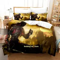 Dark Souls 3 Bedding Set Single Twin Full Queen King Size Bed Set Adult Kid Bedroom Duvetcover Sets 3D Print Anime Bed Sheet Set 1