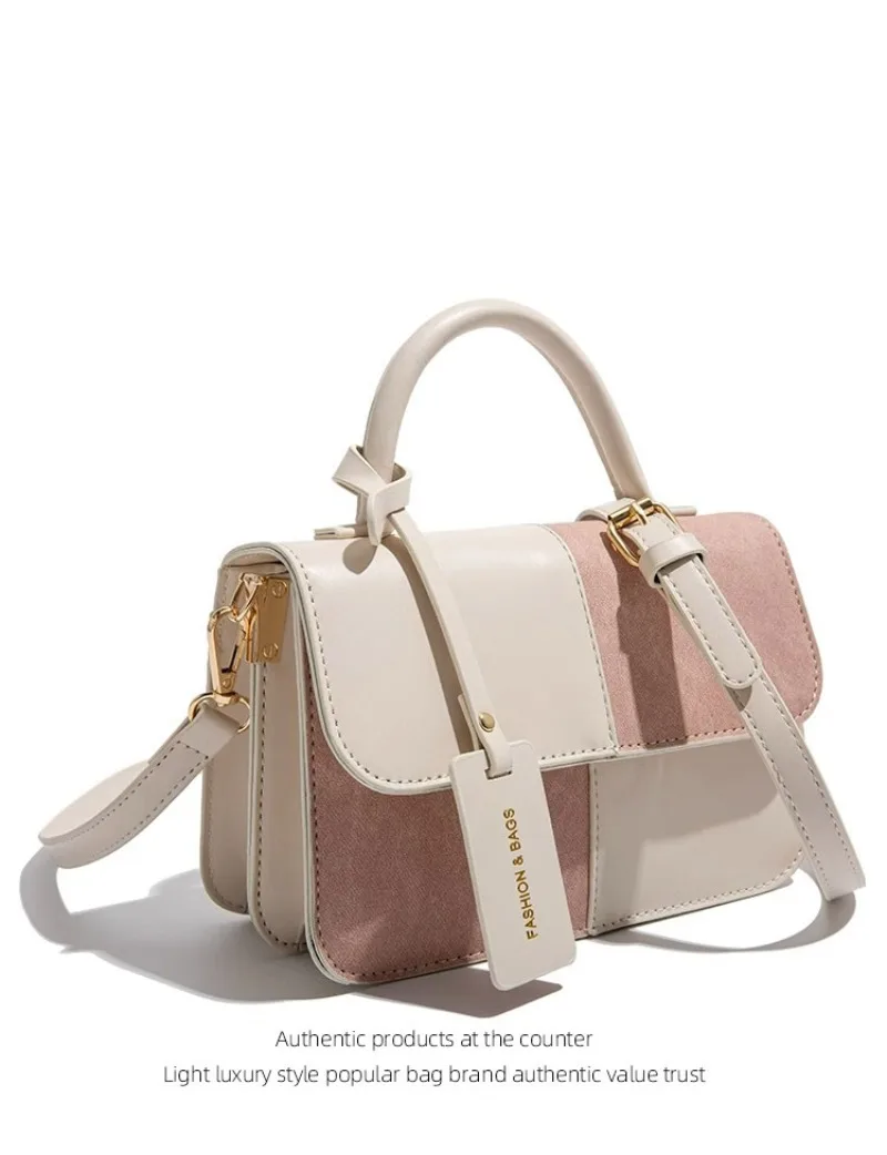 French retro women shoulder bag