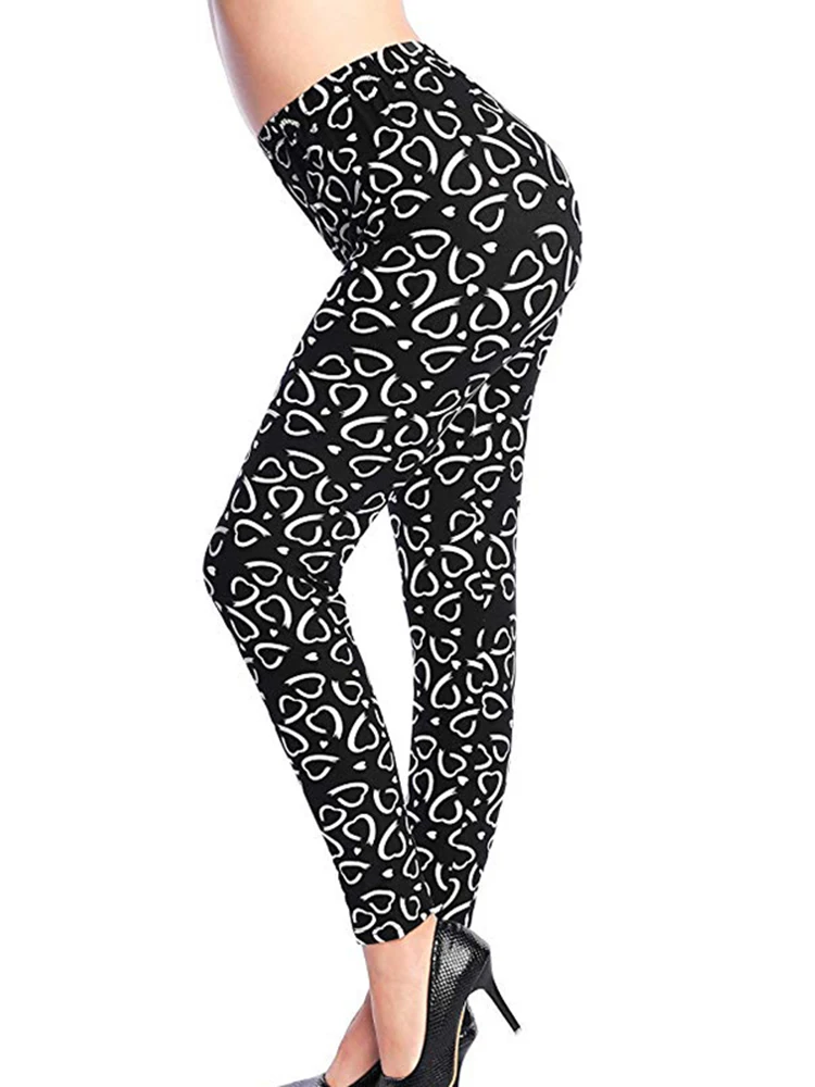 Womens for Leggins Graffiti Style Slim Stretch Trouser Army Green Leggings Deportes Pants K085 20
