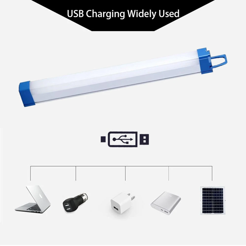 20w/40w/60w Portable Usb Rechargeable Emergency Light Outdoor Lighting Camping Lamp Multi-function LED Night Light 17cm-52cm led flashlight camping lamp led work light camping lights work light