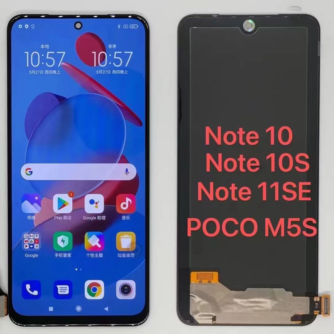 cran-tactile-LCD-OLED-avec-assemblage-de-cadre-Xiaomi-Redmi-Note-10-4G ...
