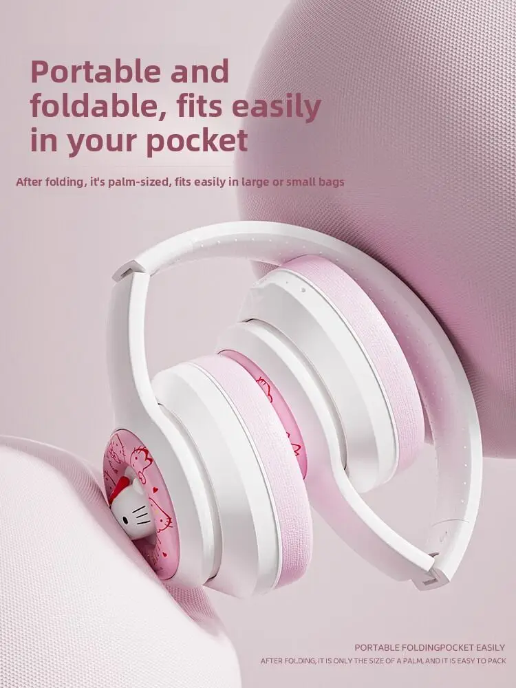 Panpuri | Kuromi Headphones Girls Birthday Gift for 10-12 Years Old Practical Children's High-End  - Jenama Panpuri Harga 101 Ringgit*Penghantaran Percuma