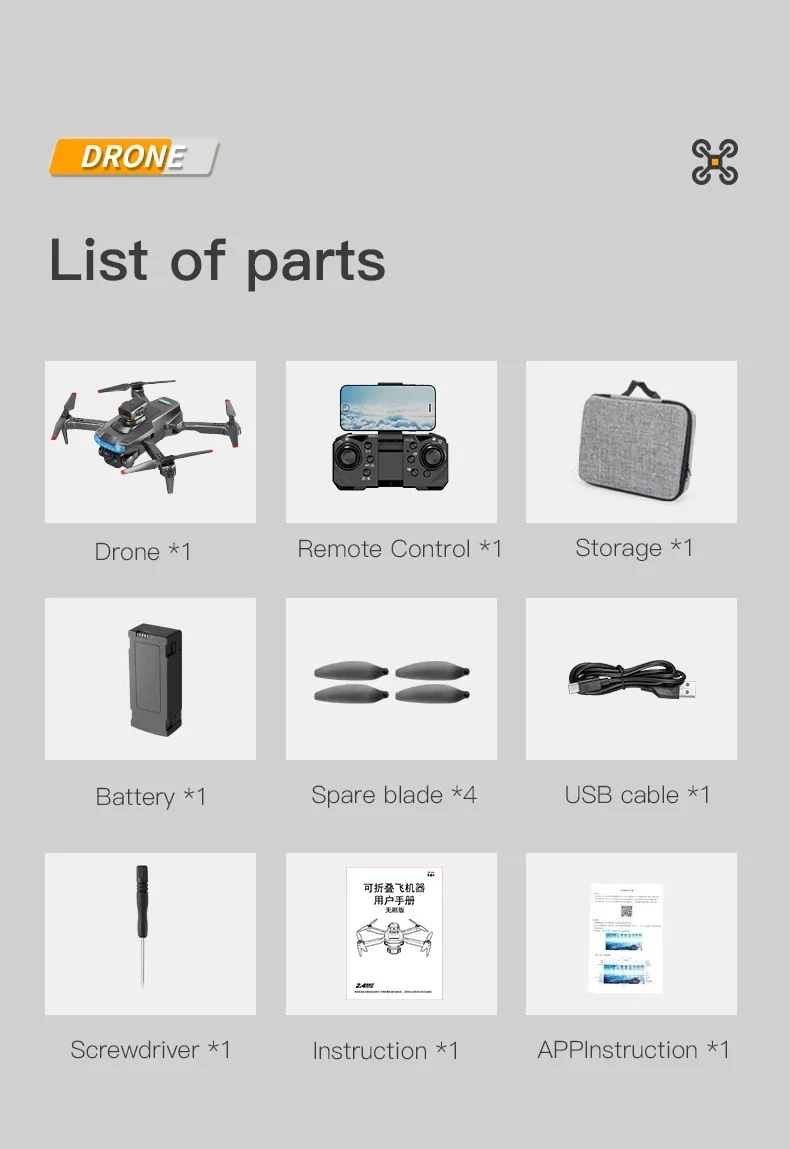 Lenovo P15 Plus Drone Professional 8K GPS Dual Camera Obstacle Avoidance Optical Flow Positioning Brushless RC 10000M New
