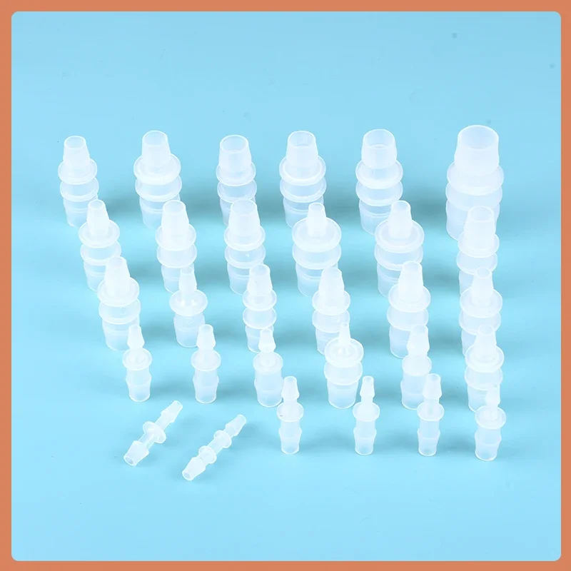 1,6–25 mm Kunststoff-Silikonschlauch, gerade Rohrverschraubung, kleine Pagoden-Widerhaken-Kupplung, reduzierender PP-Einsatzschlauch für gerades Aquarium – Detail 2