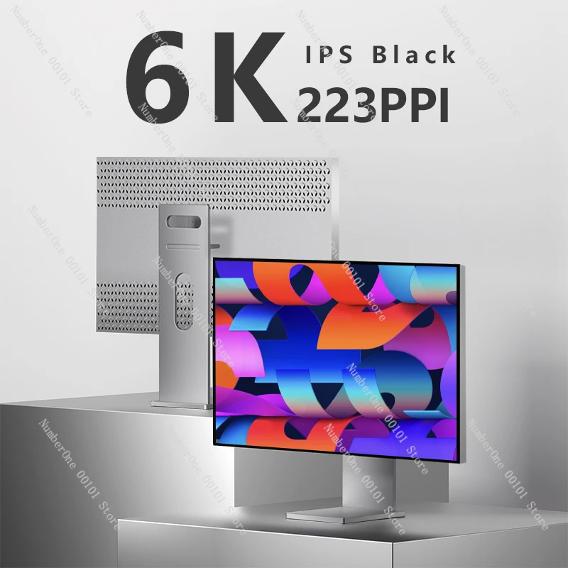 6K monitor 32 inch high definition IPS design photography borderless vertical screen desktop computer typec external screen - AliExpress 