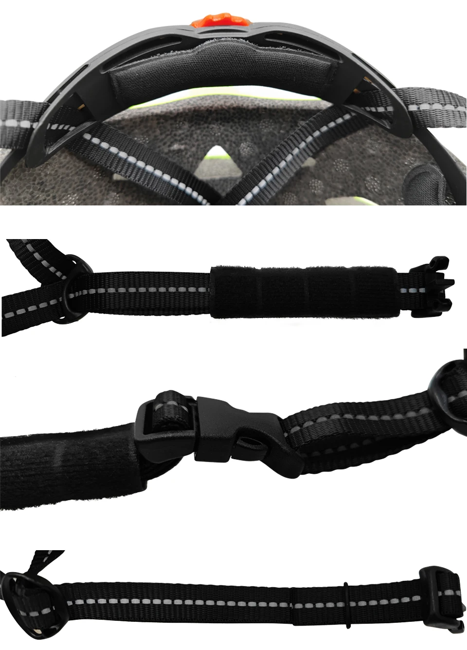 LOCLE Fahrradhelm mit Magnetischen Photochromen Gläsern Straßen- und Mountainbike-Helm In-Mold Fahrradhelm mit Magnetischem Schutzvisier – Detail 14