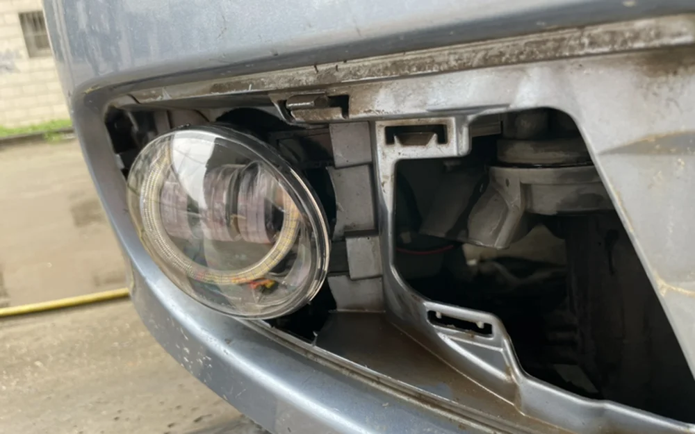 2-Pcs Led Car Fog Lights Assembly Head Lamp wtih Lens for Seat Alhambra 7N 2010-2020 Angel Eye Front Bumper DRL Daylight 30W detail image 20